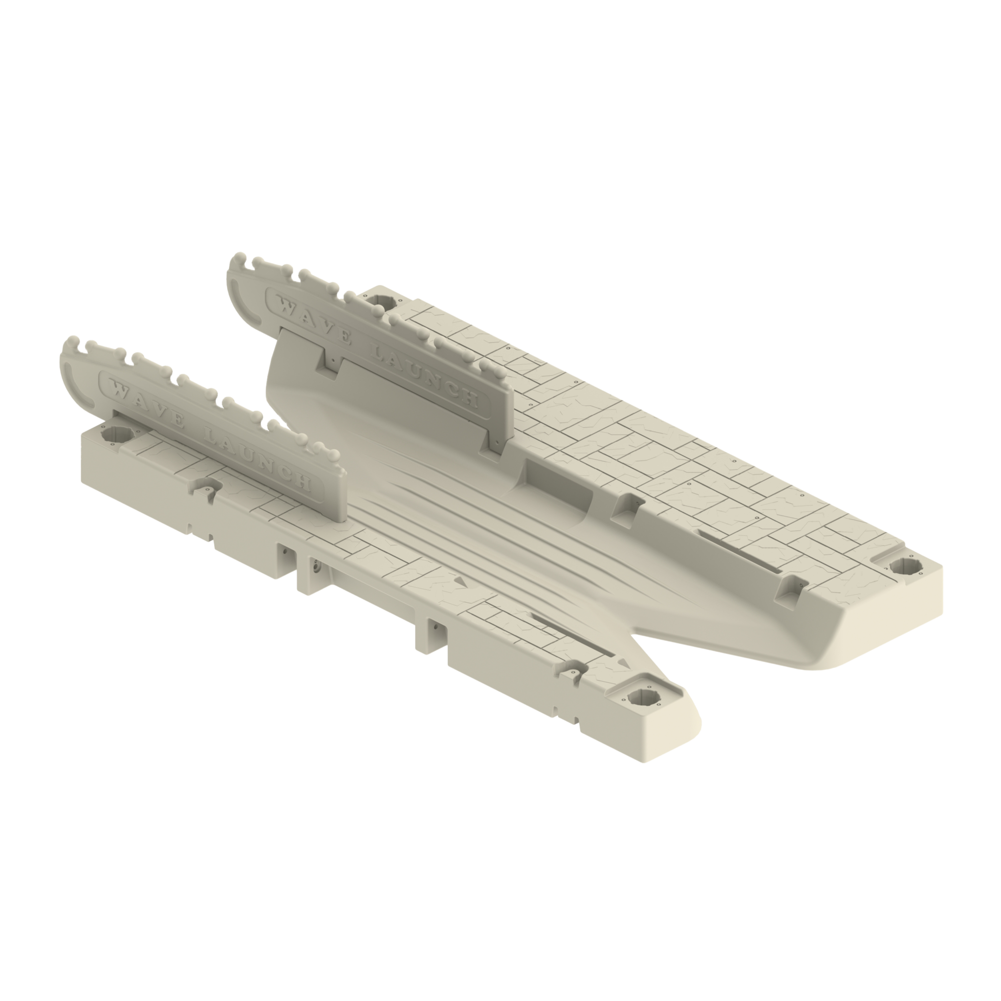 Kayak Assist with Lower Deck Section